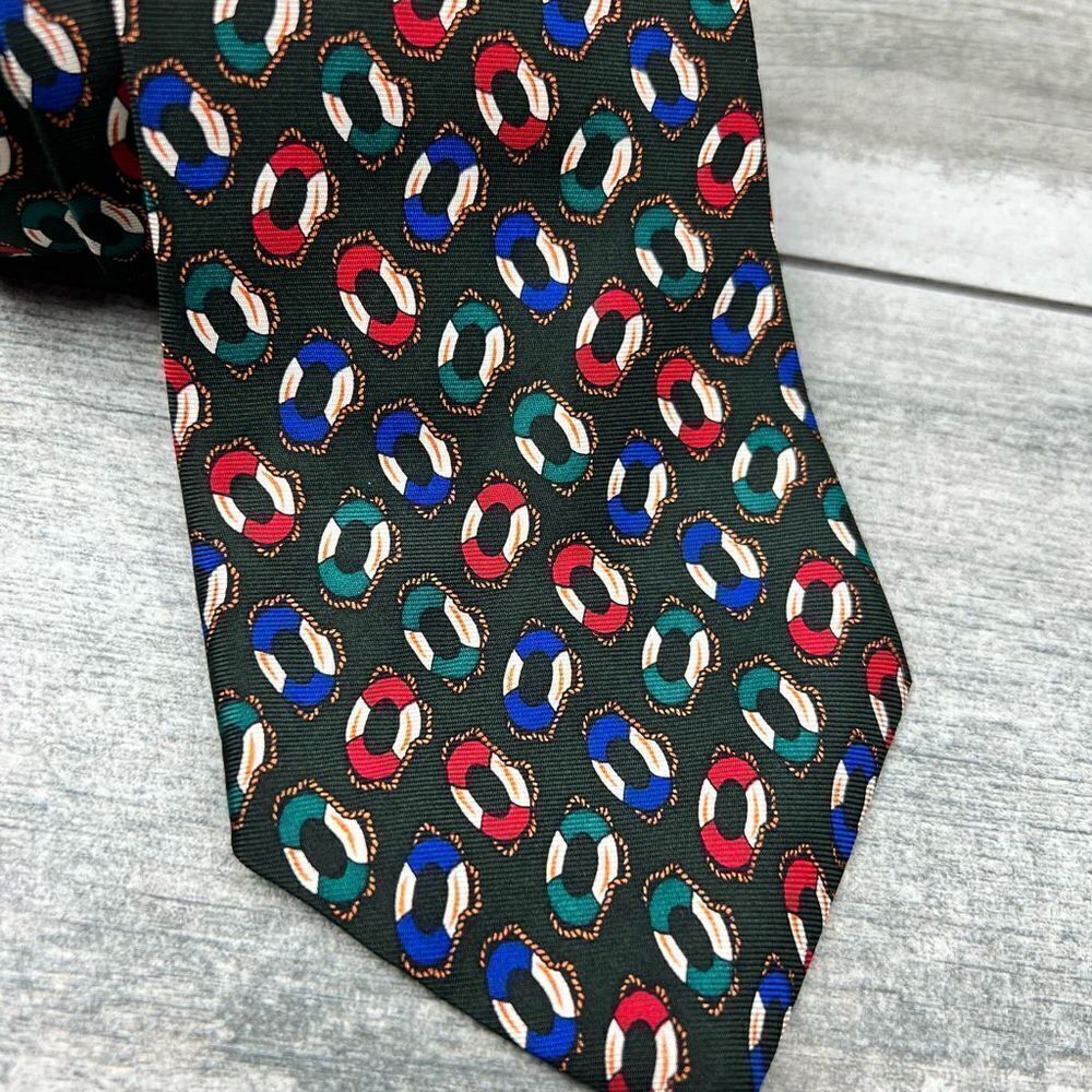 Gap life reserver ring printed tie - Picture 4 of 5